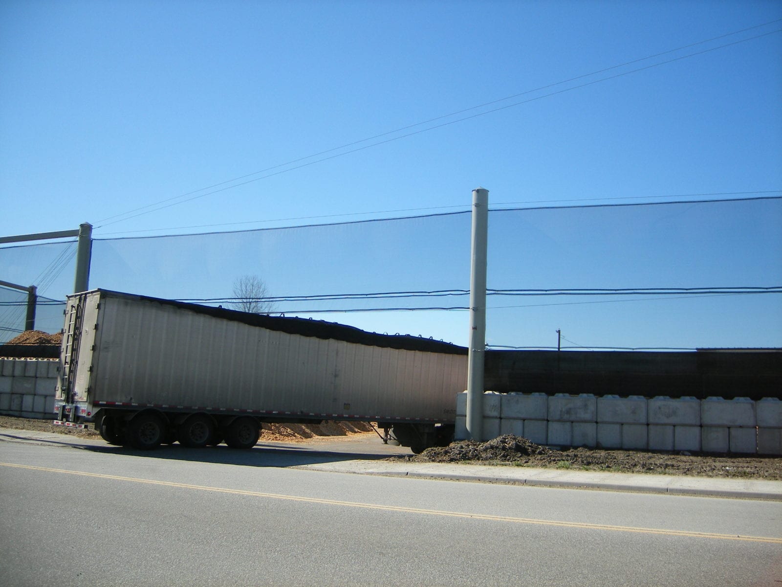 custom dust fencing