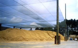 enclosed style dust control enclosure